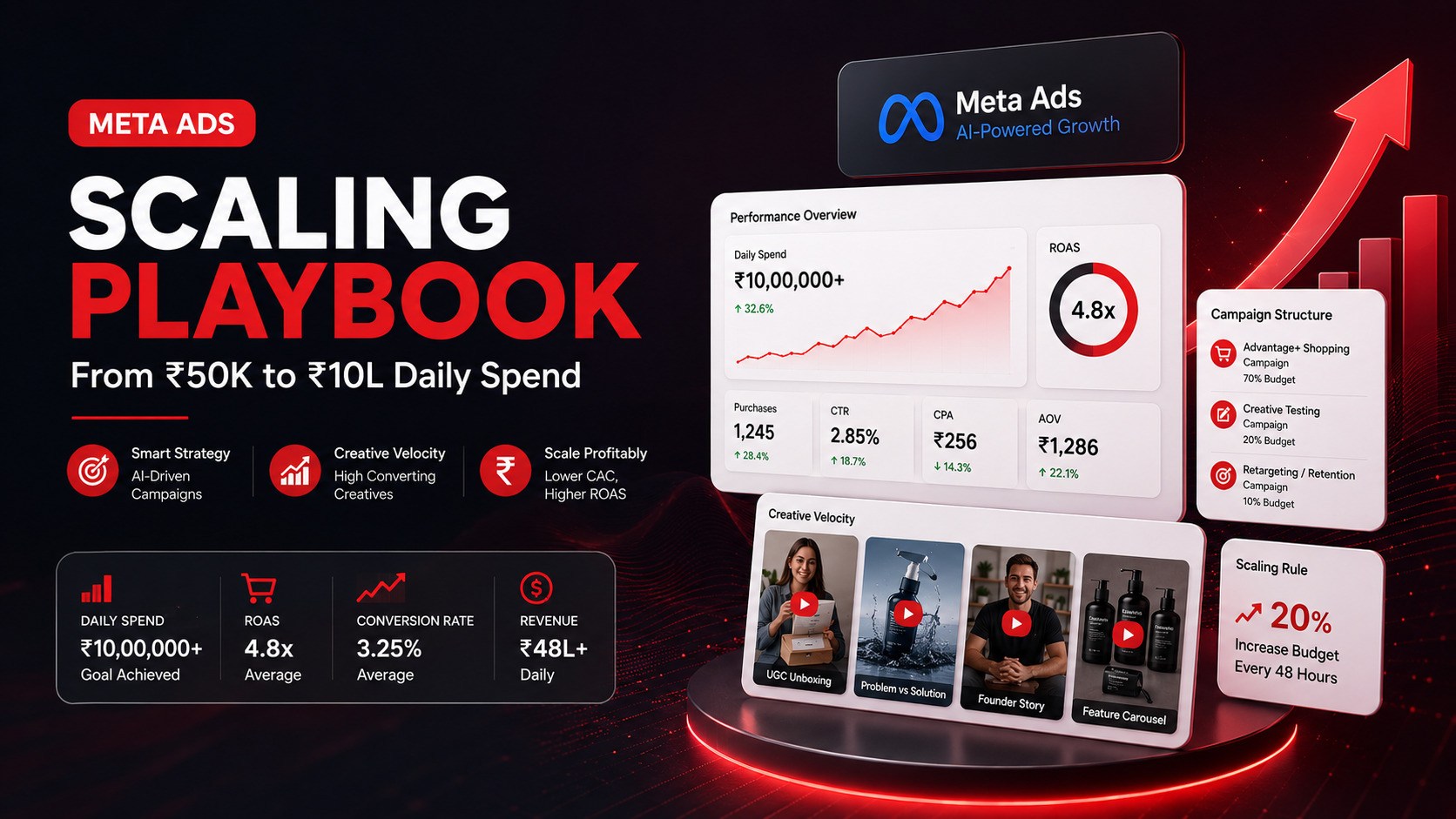 Meta Ads Scaling Playbook for D2C Brands