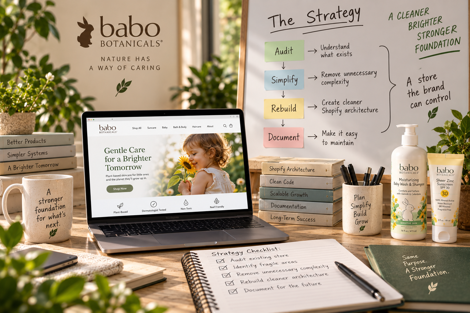 A Maintainable Foundation — A cleaner Shopify store ready for scalable brand growth