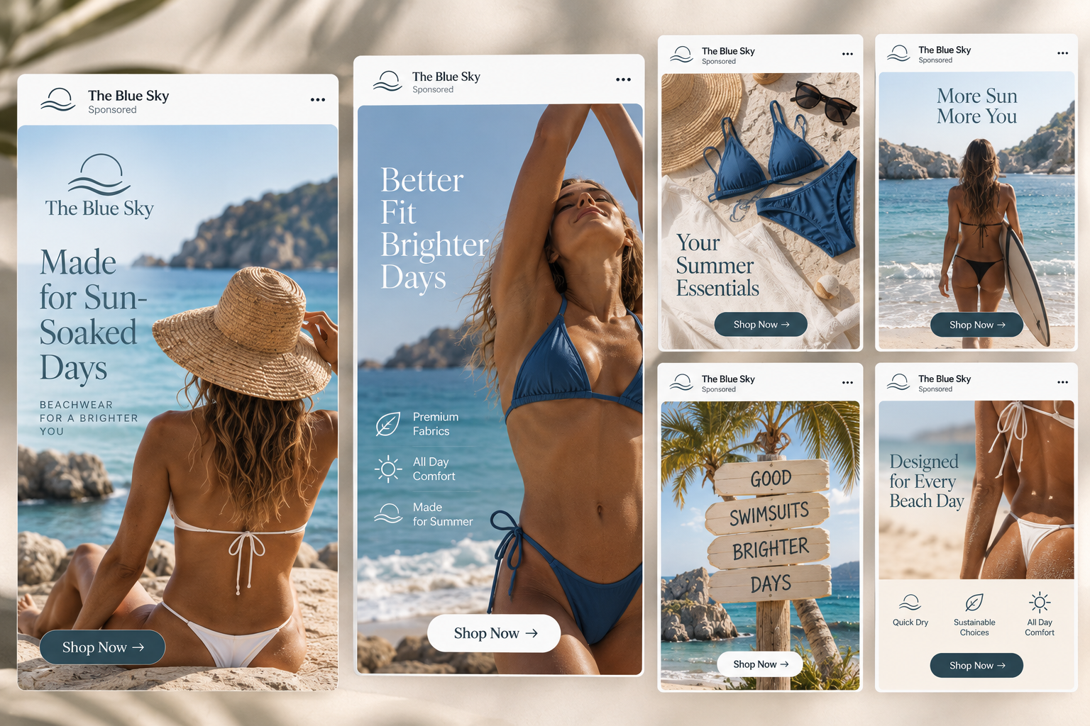 High-Intent Beachwear Creatives — Scaling seasonal drops with accurate data