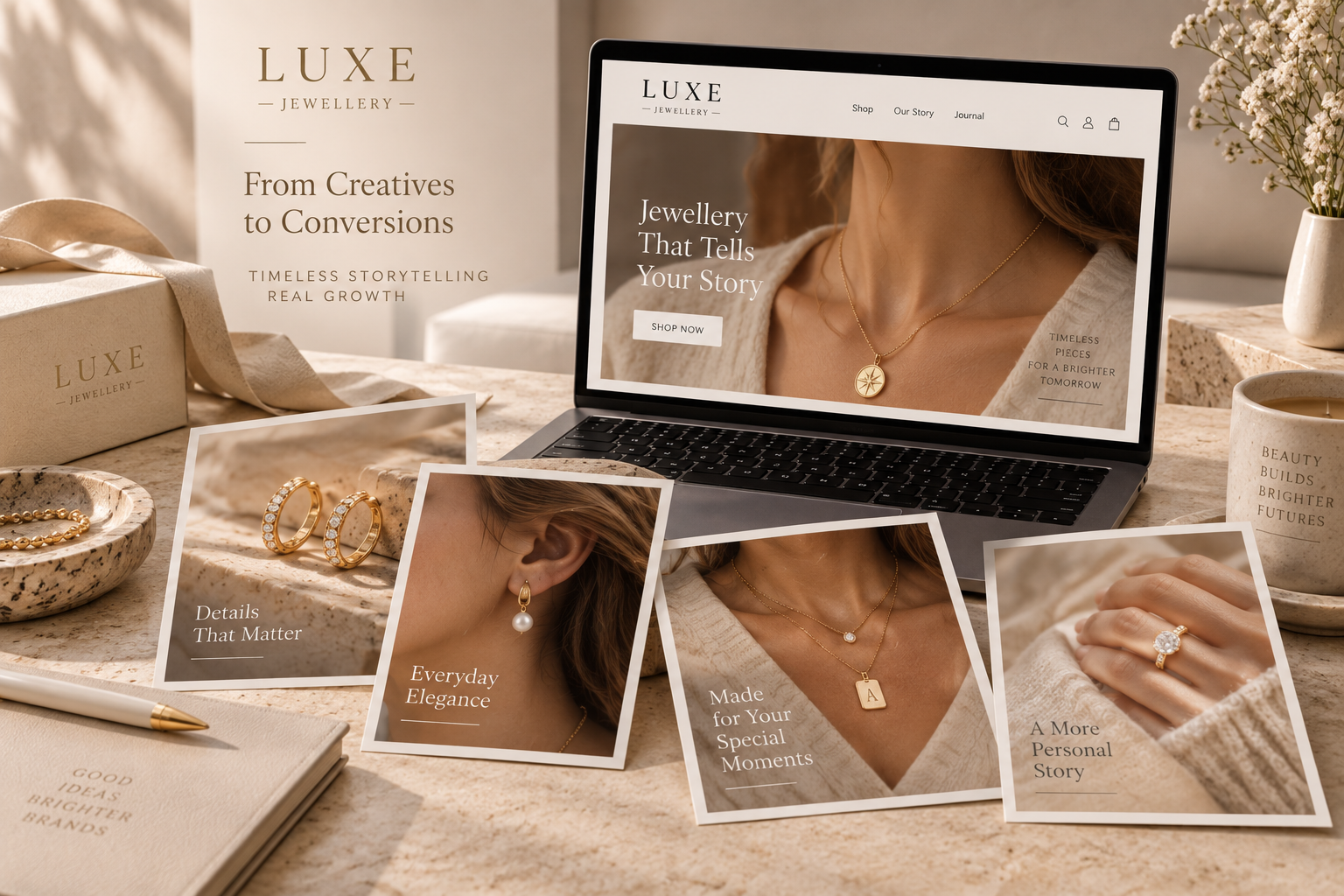 From Creatives to Conversions — Trust-rich PDP with material certifications and authenticity badges